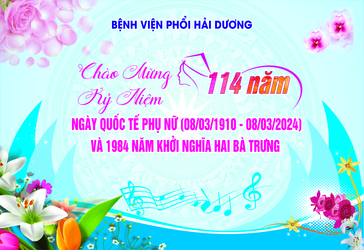 Chào mừng kỷ niệm 114 năm Ngày Quốc tế Phụ nữ (8/3/1910 - 8/3/2024) và 1984 năm khởi nghĩa Hai Bà Trưng